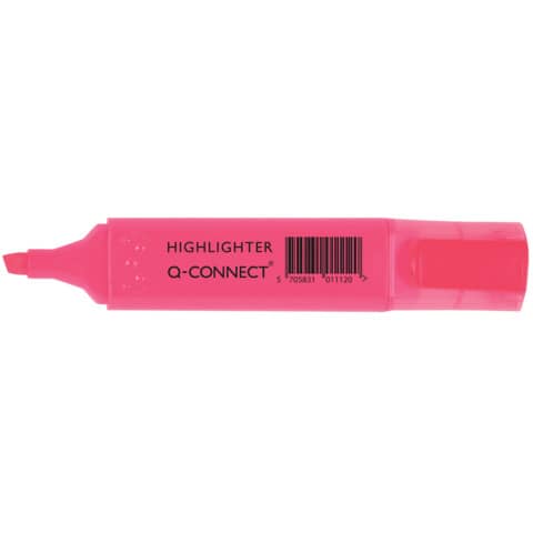 Evidenziatore Q-Connect 1,5-5 mm rosa KF01112